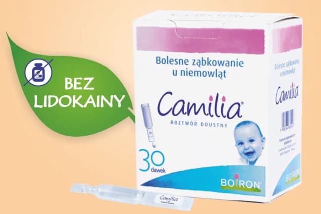 Jak podawać Camilia na ząbkowanie, aby złagodzić ból dziecka
